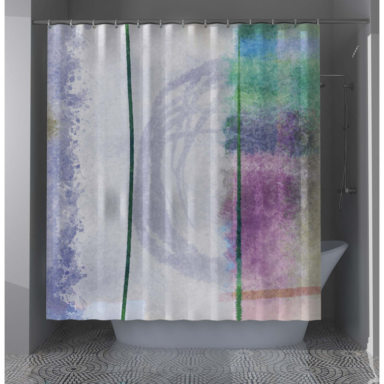 Bless international Lucky Plum Shower Curtain Wayfair Canada